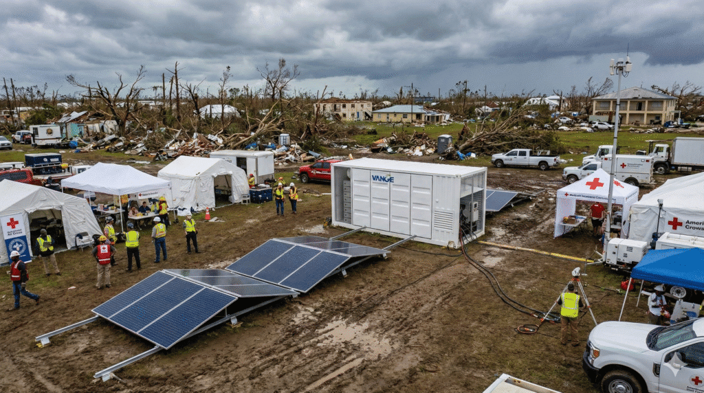 Emergency power supply for Disaster Relief