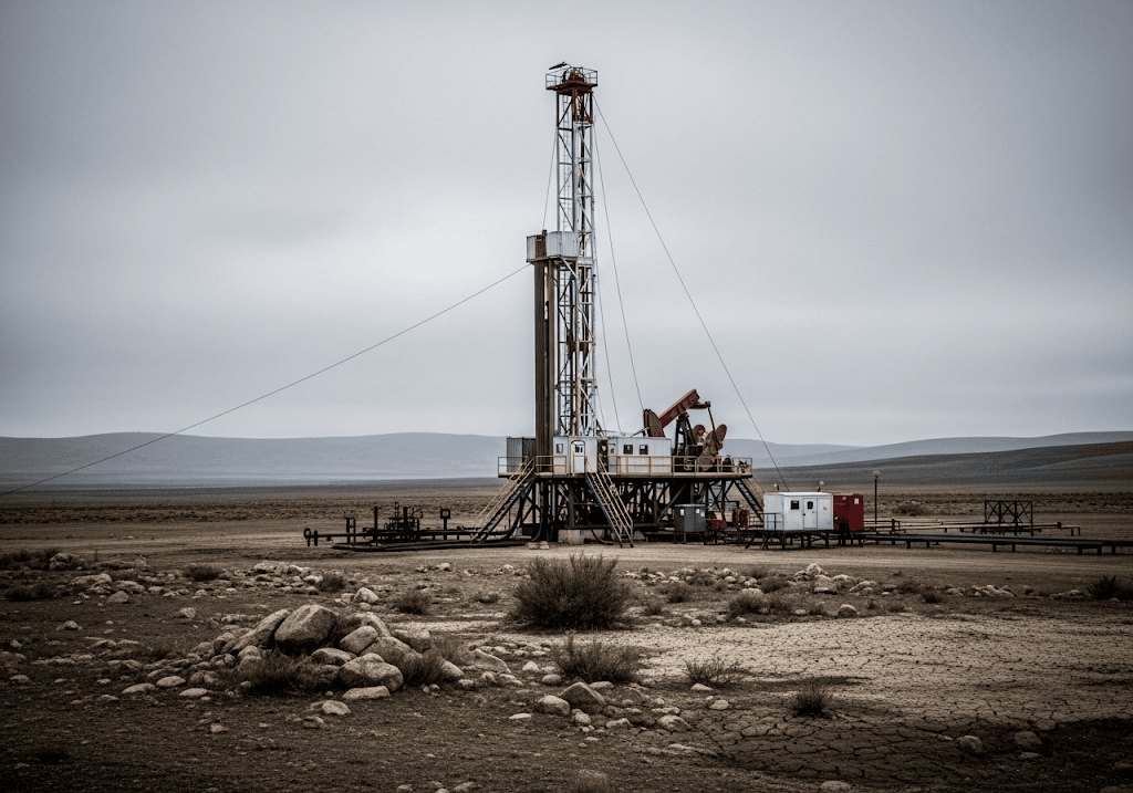 Industrial grade mobile solar container powering oil and gas extraction equipment