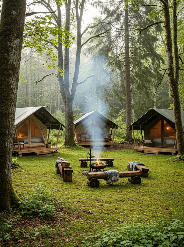Off-grid mobile power station for remote research camps and glamping sites.